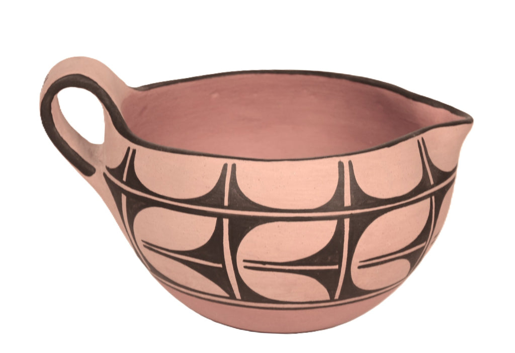 Santo Domingo Pueblo Pottery Pitcher By Vidal Aguilar