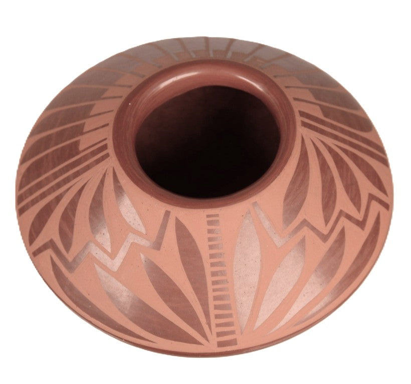 Santa Clara Pueblo Pottery Jar By Jerry Sisneros