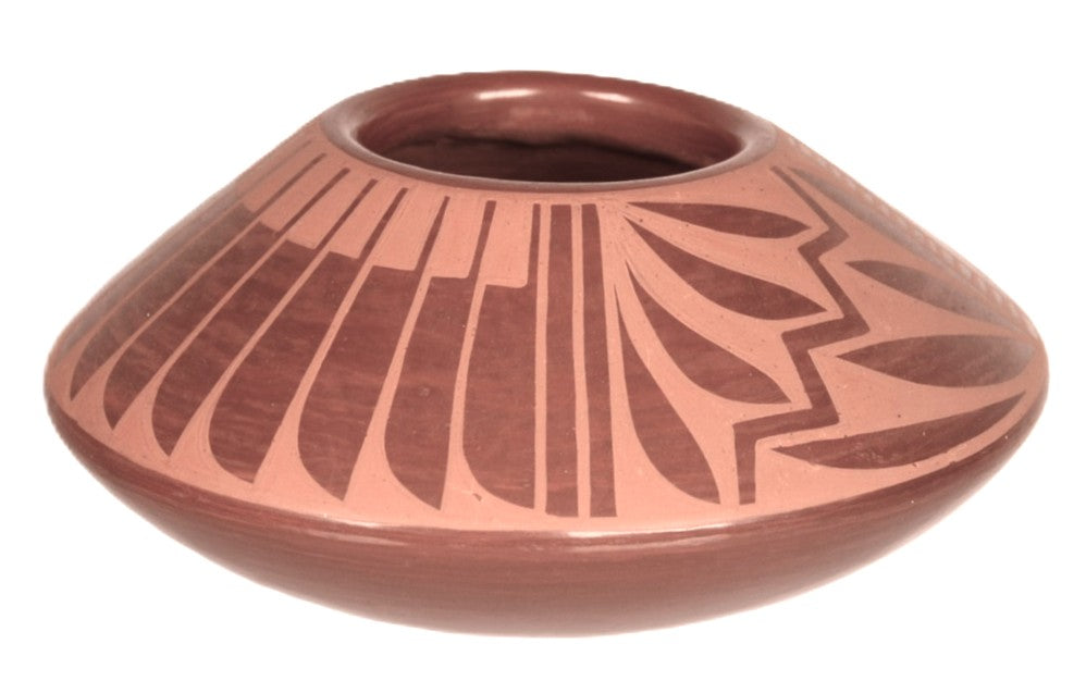 Santa Clara Pueblo Pottery Jar By Jerry Sisneros