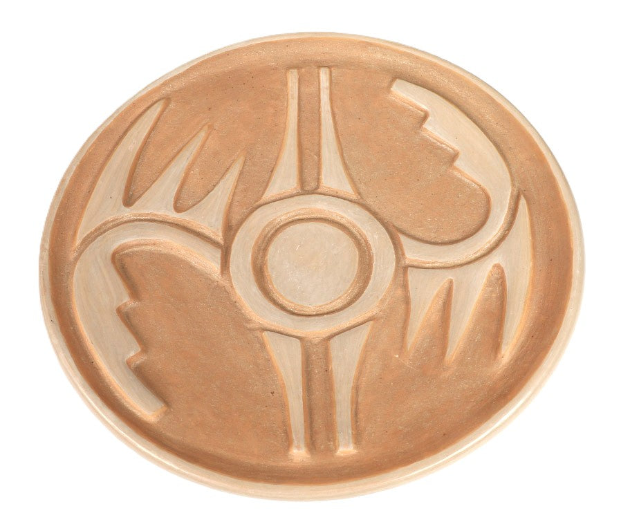 San Ildefonso Pueblo Plate Pottery By Blue Corn