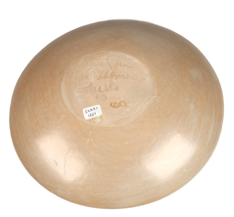 San Ildefonso Pueblo Plate Pottery By Blue Corn