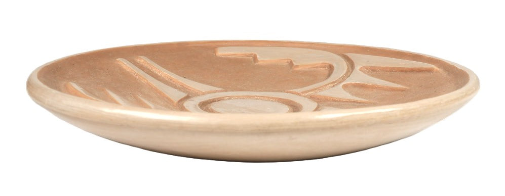 San Ildefonso Pueblo Plate Pottery By Blue Corn