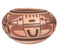 Hopi Pueblo Polychrome Pottery Jar By Fannie Nampeyo