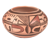 Hopi Pueblo Polychrome Pottery Jar By Fannie Nampeyo