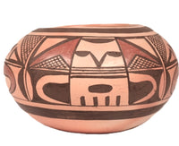 Hopi Pueblo Polychrome Pottery Jar By Fannie Nampeyo