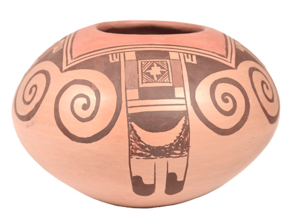 Hopi Pueblo Polychrome Pottery Jar By Bonnie Nampeyo