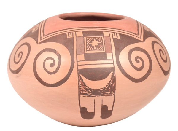 Hopi Pueblo Polychrome Pottery Jar By Bonnie Nampeyo