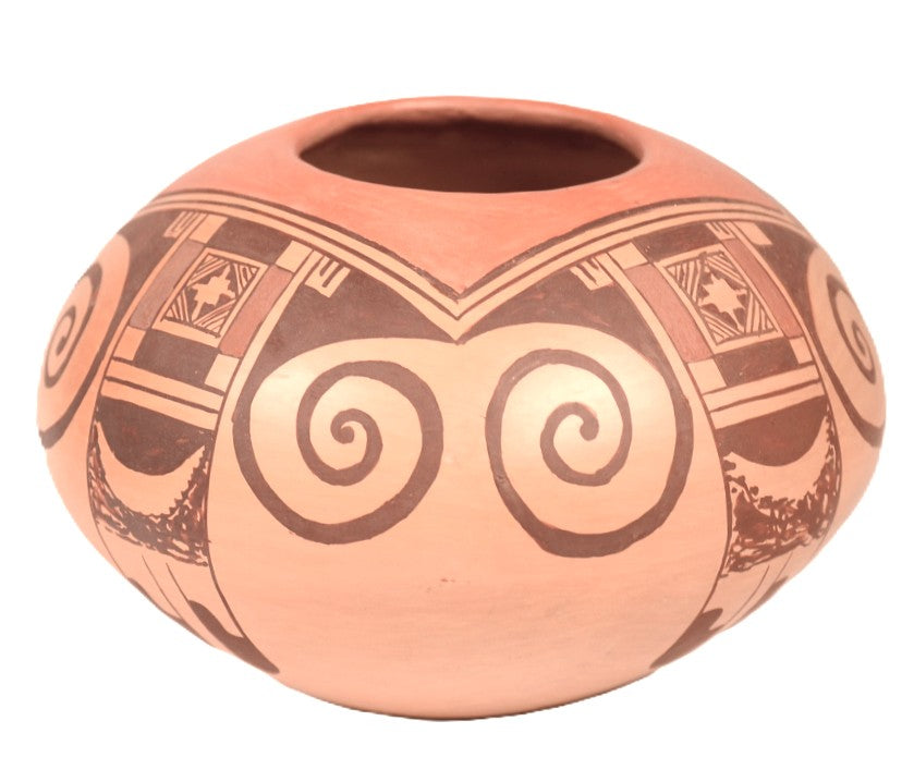 Hopi Pueblo Polychrome Pottery Jar By Bonnie Nampeyo