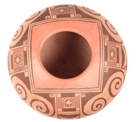 Hopi Pueblo Polychrome Pottery Jar By Bonnie Nampeyo