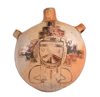 Hopi Pueblo Large Canteen Pottery By Nampeyo of Hano