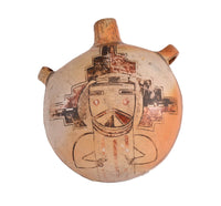 Hopi Pueblo Large Canteen Pottery By Nampeyo of Hano