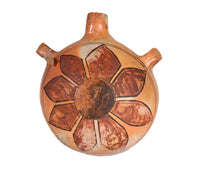 Hopi Pueblo Large Canteen Pottery By Nampeyo of Hano