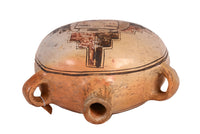 Hopi Pueblo Large Canteen Pottery By Nampeyo of Hano