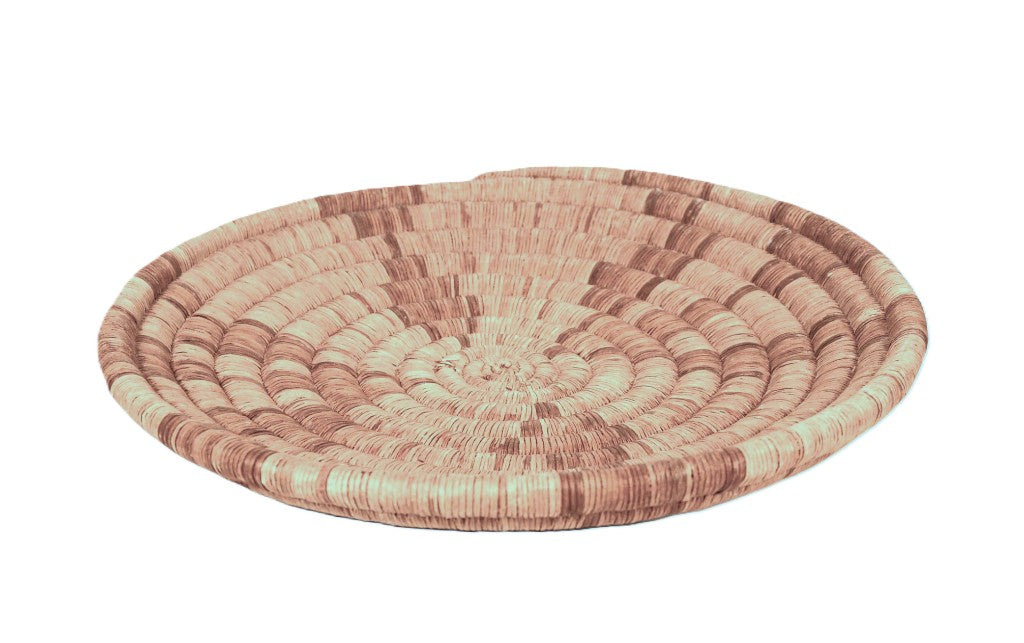 Large Hopi Pueblo Coiled Basket Tray