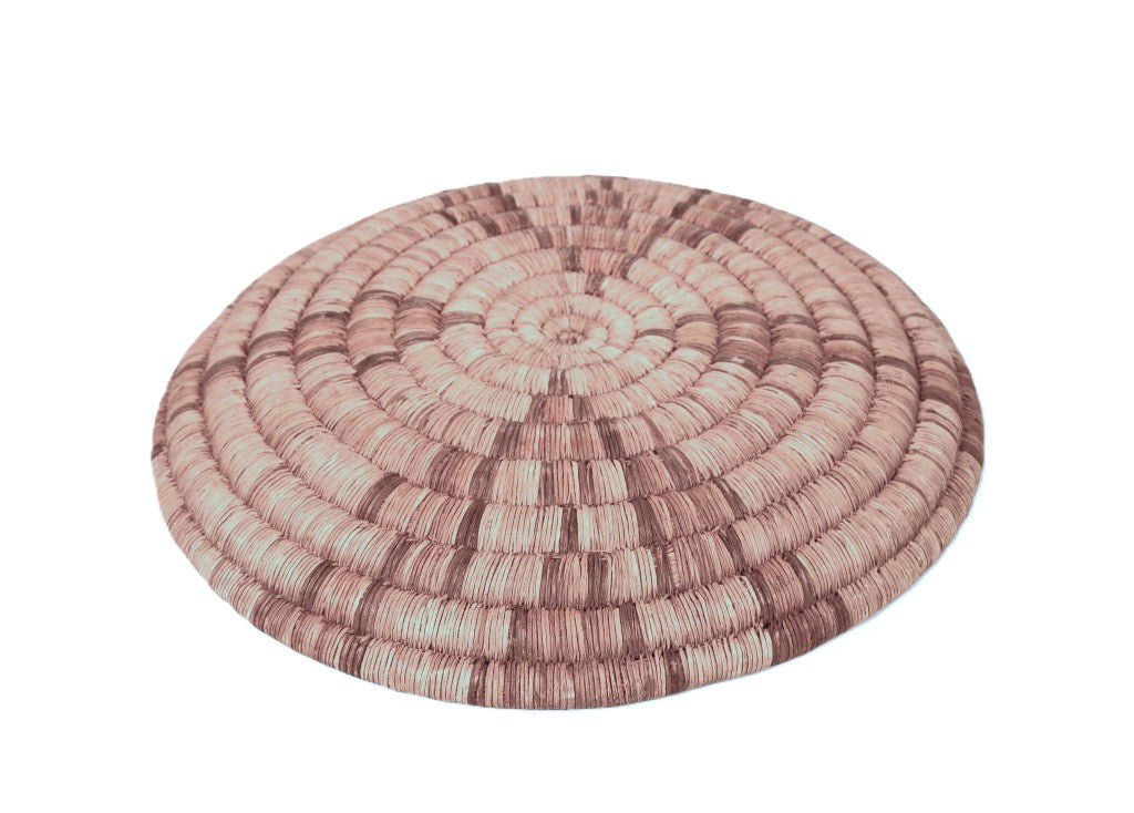 Large Hopi Pueblo Coiled Basket Tray