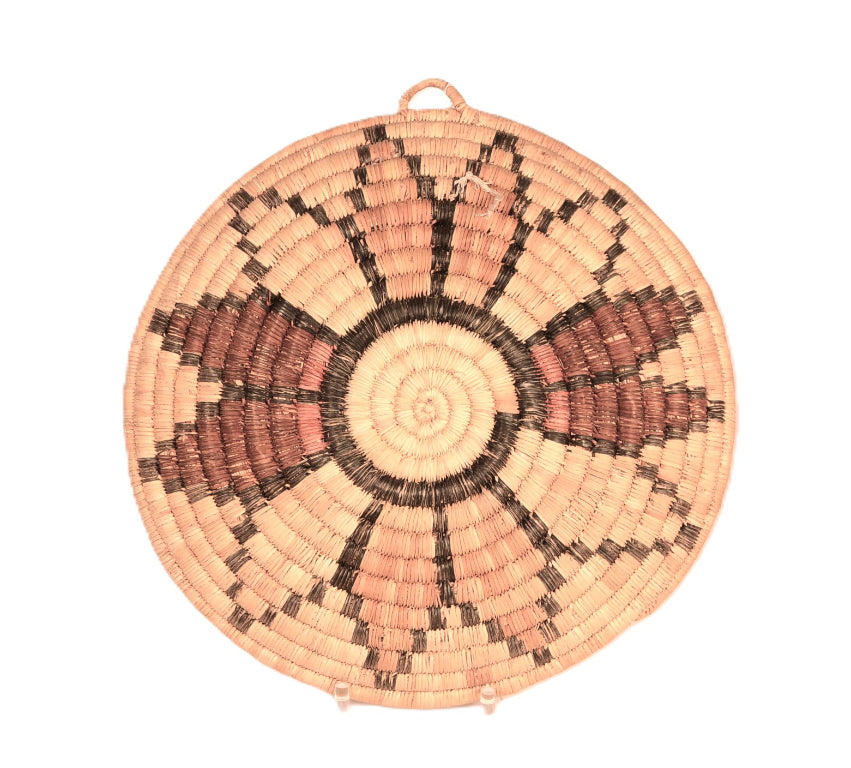 Hopi Pueblo Coil Tray Basket