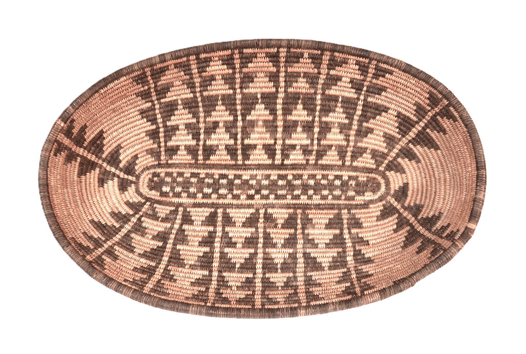 Apache Oval Tray Basketry