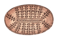 Apache Oval Tray Basketry