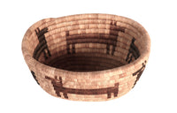 Hopi Pueblo Oval Basket