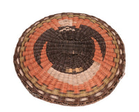 Hopi Pueblo Polychrome Wicker Tray