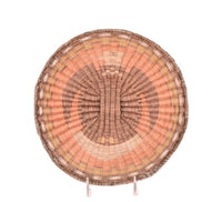 Hopi Pueblo Polychrome Wicker Tray