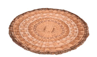 Hopi Pueblo Wicker Tray Basket