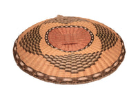 Antique Hopi Pueblo Wicker Tray Basket