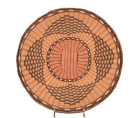 Antique Hopi Pueblo Wicker Tray Basket