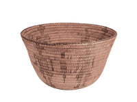 Antique Pima Polychrome Bowl Basket