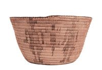 Antique Pima Polychrome Bowl Basket