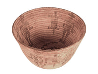 Antique Pima Polychrome Bowl Basket