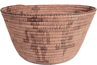 Antique Pima Polychrome Bowl Basket