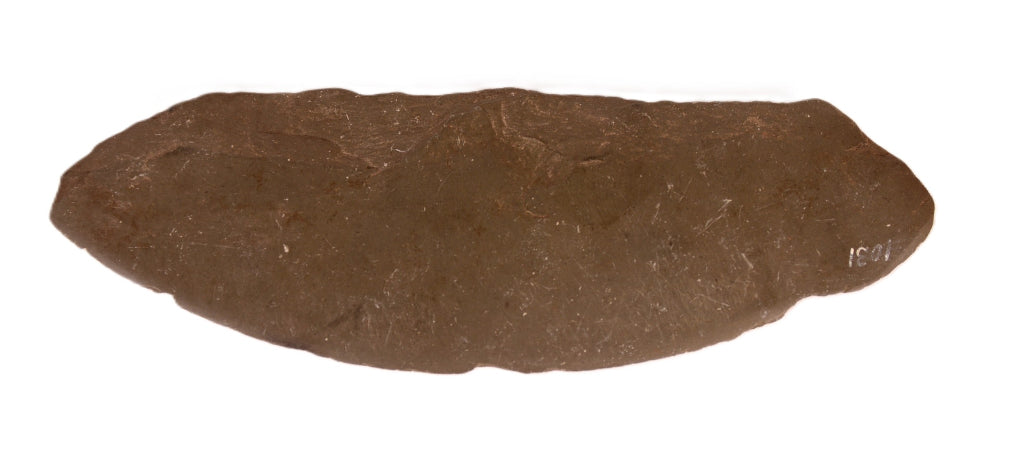 Prehistoric Large Slate Ulu Blade Artifacts