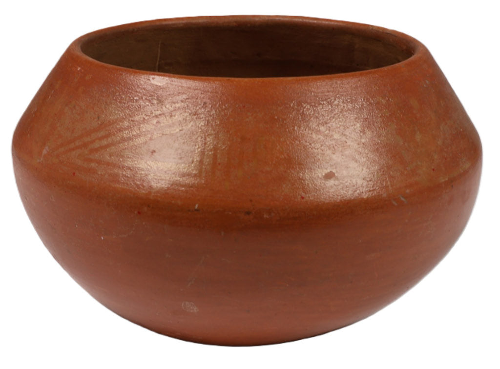 San Ildefonso Pueblo Redware Pottery By Maria Martinez "Marie"