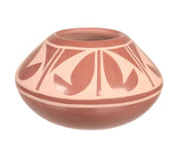 San Ildefonso Pueblo Redware Pottery Jar By Albert & Josephine Vigil