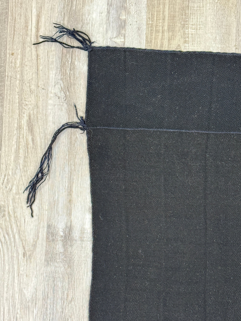 Zuni Twilled Manta with Indigo Rug