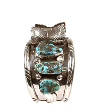 Large Navajo Watch Cuff Bracelet