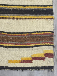 Navajo Double Banded Saddle Blanket