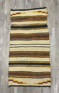 Navajo Double Banded Saddle Blanket