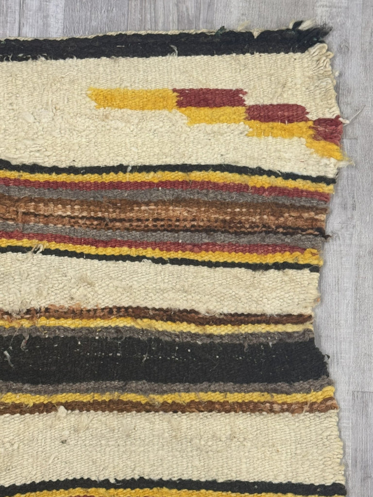 Navajo Double Banded Saddle Blanket