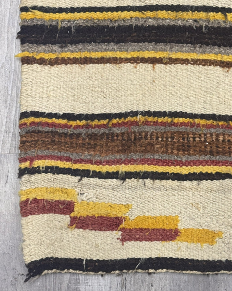 Navajo Double Banded Saddle Blanket
