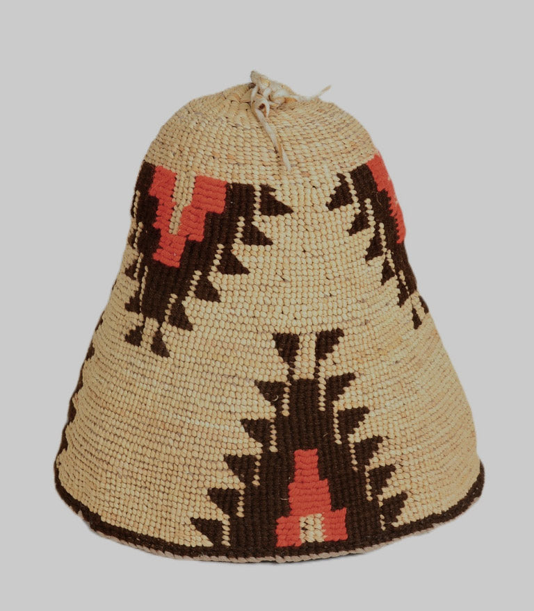 Nez Perce Basketry Hat