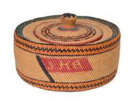 Antique Makah Basket with lid