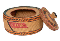 Antique Makah Basket with lid