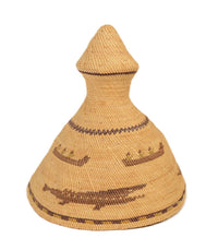 Makah or Nuu-chah-nulth - Nootka Basket Whaling Hat