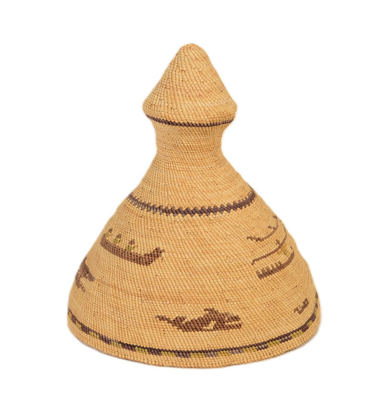 Makah or Nuu-chah-nulth - Nootka Basket Whaling Hat