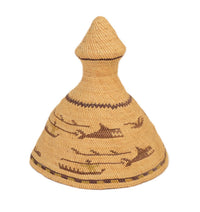 Makah or Nuu-chah-nulth - Nootka Basket Whaling Hat