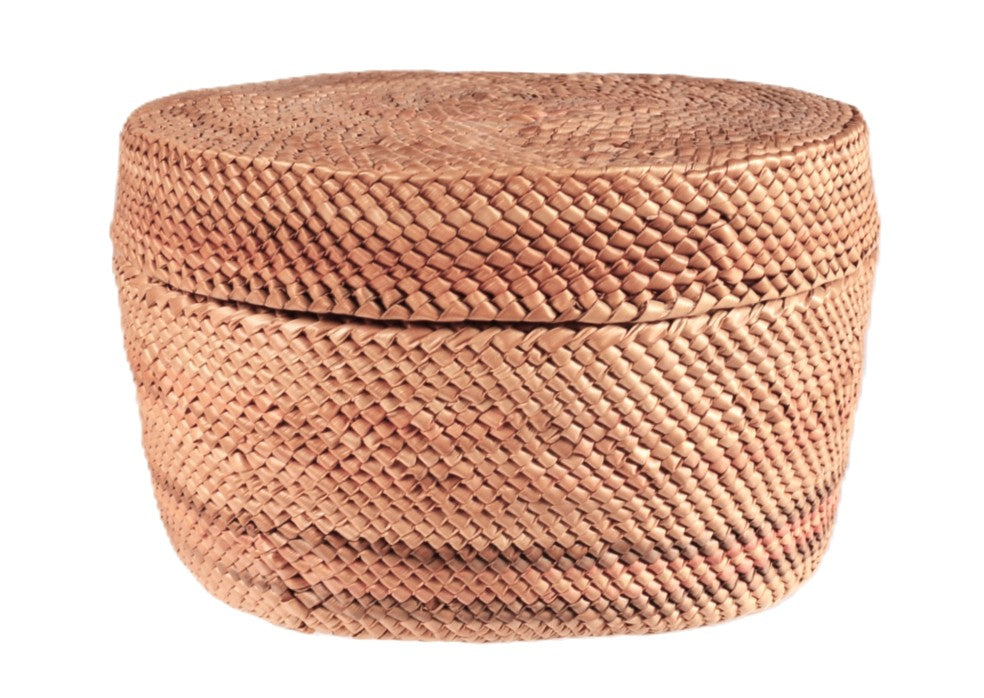 Makah Basket with Lid