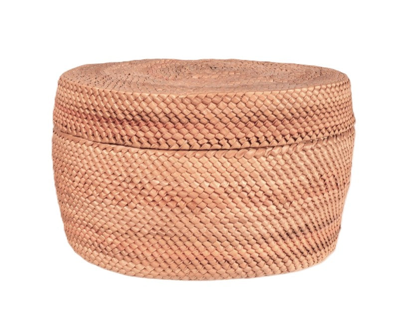 Makah Basket with Lid