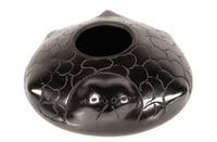 Mata Ortiz Black Turtle Pottery By Jose L. Quezada